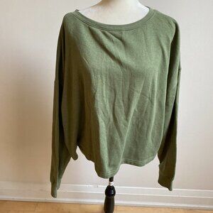 Z By Zella BNWOT Women Green Sweatshirt Pullover Xlarge